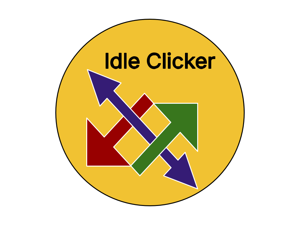 Idle Clicker RGB Cursor Logo